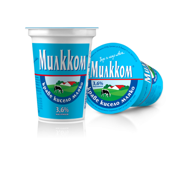 МИЛККОМ КИСЕЛО МЛЯКО 3.6%